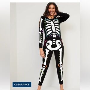 NWT Old Navy Dia De Los Muertos Onesie Pajamas Size XS
